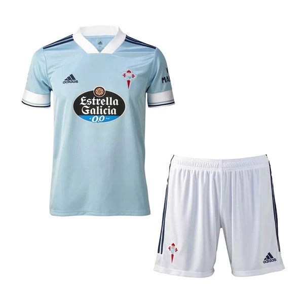 Camiseta Celta de Vigo 1ª Kit Niños 2020 2021 Azul